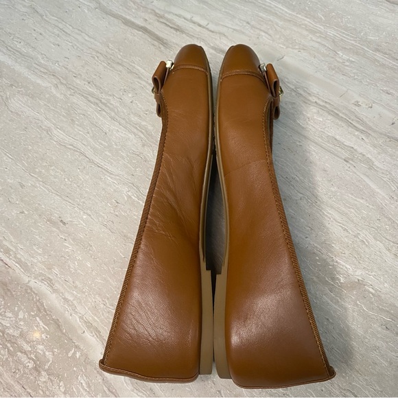 MICHAEL Michael Kors Brown Flats with Gold Accents - Picture 8 of 13